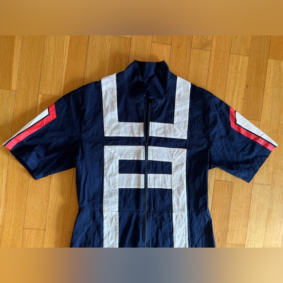 Adult My Hero Academia Gym Tracksuit Navy Halloween - Picture 6 of 13